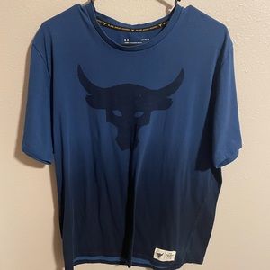 TWO men’s Project Rock tshirts